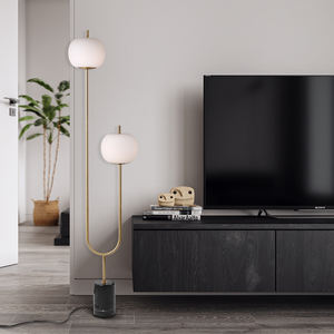 Double lamp <b>holder</b> Simple Decorative Interior Lighting Floor Lamp with Lamp <b>Holder</b> - Product Image 5