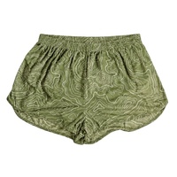 Shorts de course athlétiques pour hommes MITO Ranger Panty Silkie, imprimé carte topographique, séchage rapide, taille élastique