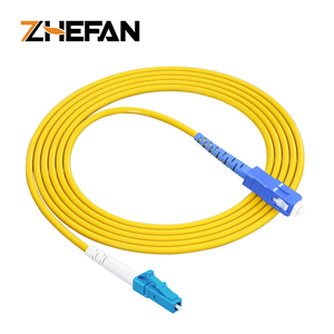Zhefan Chất lượng cao duy nhất chế độ 9/125 Duplex SC/UPC-LC/UPC sợi quang vá dây - Product Image 3