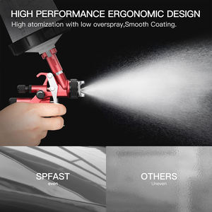 Kit de Pistola de Pintura HVLP Voylet SP-<span class=keywords><strong>V1</strong></span> con Vasos de Pintura Desechables de 20 Oz, Boquilla de 1.3 mm, Pistola de Pintura Automotriz - Product Image 6