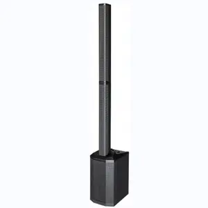 Sistema de PA de columna alimentado por torre portátil Bluetooth mega subwoofer altavoz grande Bluetooth columna Torre fiesta Iglesia altavoces