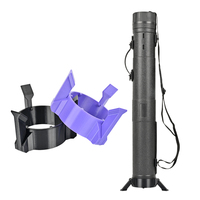 Support de tube à flèches SPG en plastique PETG haute résistance, pliable, pour flèches de tir à l'arc, pour carquois de flèches de arc composé et arc classique