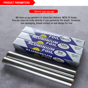 Papier d'emballage alimentaire en aluminium, pièces, pour la cuisine, à prix bas, chinois - Product Image 5