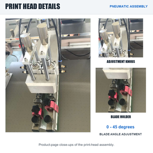 Nueva Máquina de Serigrafía Semiautomática para Textiles, Etiquetas de Plástico, Impresión de Tubos - Monocromática, Área de Impresión de 400x600 mm, 1 Pantalla - Product Image 2