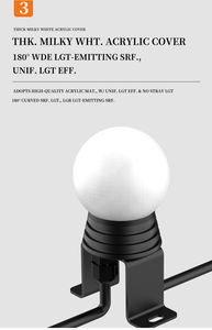 Dot-52 IP65 Waterproof RGBW/White/Red LED High CRI 95 Outdoor Aluminum Housing y Hotels DC24V Low Voltage Landscape <b>Light</b> Custom - Product Image 6