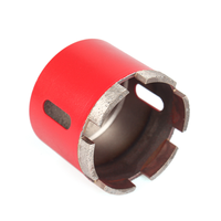 Foret diamanté sinterisé haute performance pour perçage de métaux, garantie 3 ans, longueur 60 mm, tige M14