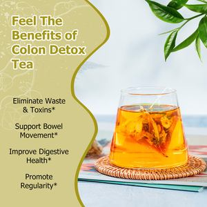 Good Selling ODM Colon Cleanse Tea Bag Mint Flavor Dietary <b>Supplement</b> Support Bowel Movement and Improve Digestive Function - Product Image 5
