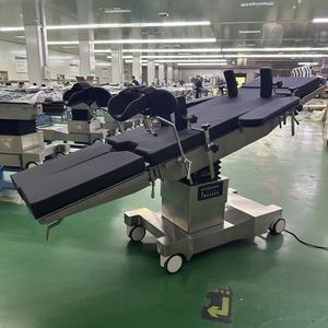 Mesa de Operaciones Hidráulica con Sistema de Bloqueo Central, Ruedas Grandes, para Hospital y Clínica, Certificación CE ISO13485, Precio de Fábrica - Product Image 1