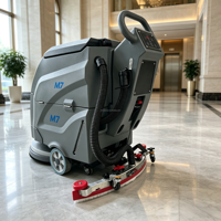 Machine de lavage et de séchage de sols industriels pour ateliers de production