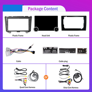 Autoradio Android 2 Din con Schermo QLED 2K da 11,8 Pollici e Doppia Manopola per <span class=keywords><strong>Honda</strong></span> <span class=keywords><strong>CRV</strong></span> 2006-2011, Stereo con Android <span class=keywords><strong>Auto</strong></span> e Carplay - Product Image 4