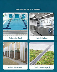Grille antidérapante <span class=keywords><strong>pour</strong></span> <span class=keywords><strong>piscine</strong></span>, marches <span class=keywords><strong>d</strong></span>'<span class=keywords><strong>escalier</strong></span> en treillis métallique, grille en acier à trous ronds, plaque de treillis métallique - Product Image 6