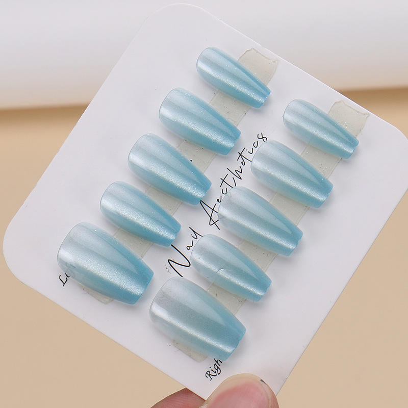 เล็บทำมือ1608กล่องขนาด10ชิ้น