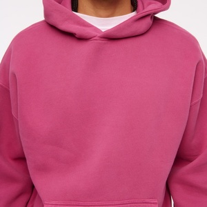 เสื้อฮู้ดดี้ผู้ชายผ้าฝ้ายหนานุ่มพิมพ์ลายคุณภาพสูงแบบขายส่ง ทรงโอเวอร์ไซส์ พิมพ์ลายตามสั่ง หรูหรา สไตล์ฝรั่งเศส - Product Image 3