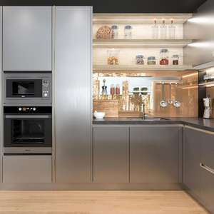 Armoires de cuisine multifonctionnelles en bois massif de luxe haut de gamme avec design et mobilier personnalisés - Product Image 6