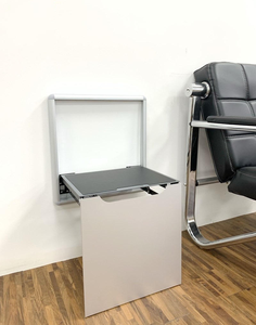 كرسي قابل للطي يثبت على الحائط، مقعد مخفي للشرفة، مقعد أحذية مخفي في الحائط - Product Image 6