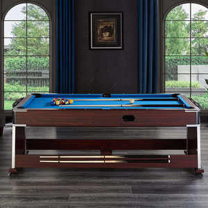 <span class=keywords><strong>Mesa</strong></span> <span class=keywords><strong>de</strong></span> Billar <span class=keywords><strong>Multijuegos</strong></span> <span class=keywords><strong>4</strong></span> <span class=keywords><strong>en</strong></span> <span class=keywords><strong>1</strong></span> para Snooker, Ping Pong, Billar, Uso Comercial <span class=keywords><strong>en</strong></span> Interiores para Niños, Acero, MDF, Tenis, Multifuncional - Product Image 3