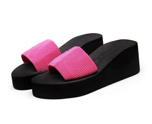 Nouvelles Sandales Tendance d'Été à Plateforme Élastique pour la Plage, Sandales Plates Compensées pour Femmes - Product Image 3