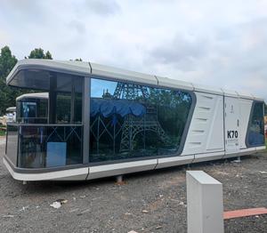 <span class=keywords><strong>Maison</strong></span>-conteneur modulaire autonome intelligente, moderne, avec accès à l'<span class=keywords><strong>eau</strong></span> et à l'électricité, pour séjour, camping et type cabine Apple, pour parcs - Product Image 6