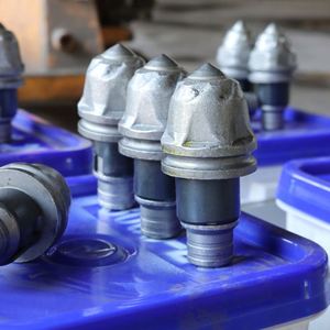 Denti di pallottola di roccia dura per il materiale da costruzione fondazione di foratura Pick coclea denti da taglio - Product Image 6