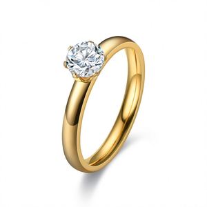 Women's Stainless Steel Gold Plated <b>Ring</b> Saw <b>Cross</b> Border Multi Wholesale Bulk Discount Hammered Texture Design Substantial Feel - Product Image 3