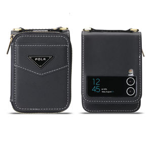 Lanière en cuir vintage pour Samsung Galaxy <span class=keywords><strong>Z</strong></span> <span class=keywords><strong>Flip</strong></span> 3 <span class=keywords><strong>4</strong></span> 5 - Product Image 3
