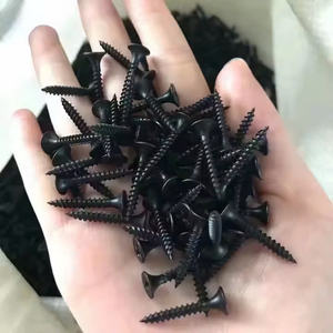 Tornillos directos de fábrica para paneles de yeso, rosca fina, acabado negro, cabeza de corneta, autoperforante, superficie chapada en Zinc, longitudes disponibles, 30mm, 40mm - Product Image 4