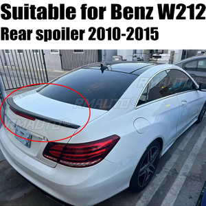 For Mercedes-Benz W212 W207 E-class 2 Doors Coupe Spoiler 2010-2015 ABS <b>Plastic</b> Material Car Rear Wing Color Rear Spoiler - Product Image 1