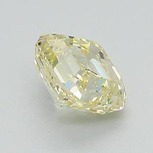 Diamant CVD de laboratoire jaune intense fantaisie 2,01 carats taille Asscher, certifié IGI, pierre libre pour la fabrication de bijoux, bagues et pendentifs - Product Image 1