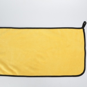 Serviette de séchage automobile professionnelle en microfibre tissée 30x40 cm 1200 gsm, super absorbante, séchage rapide, chiffon à boucles double torsion pour le nettoyage - Product Image 2