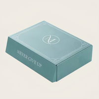 Boîte de papier ondulé recyclable avec emballage plat de couleur Pantone pour vêtements chaussures emballage cadeau boîte postale