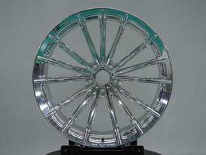 SYJX-001 Cerchi Forgiati Monoblocco da <span class=keywords><strong>15</strong></span>-24 Pollici a Razze Multiple con Bordo Lucidato Cromato per Chevrolet Camaro Corvette Silverado Tahoe GMC - Product Image 4