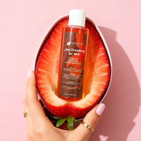 Gel Nettoyant Intime Bio Équilibrant au Parfum Fraise pour Soin Féminin Naturel et Sain