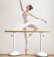 Barre de danse portable réglable en hauteur pour l'entraînement d'équilibre abdominal