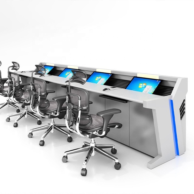 Command Center Console Computer Desk Security  Control Center Operating Platform Table Conference Room Commercial Furniture