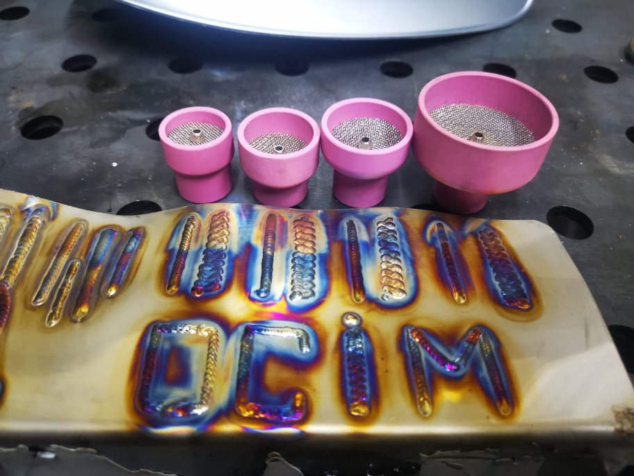 OCIM Welding Cup 20 # K ugelli in vetro e ceramica per torcia a saldare Tig  1420