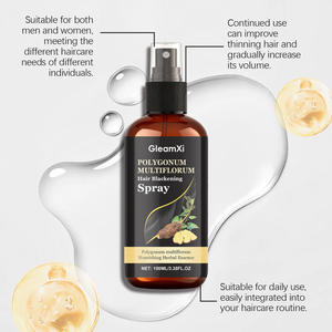 สเปรย์เปลี่ยนสีผมดำสมุนไพรขิงและโกฐจุฬาลัมพา GleamXi ขนาด 100 มล. - Product Image 2