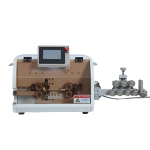 SR-8010H Multi Core Cables Cutting <b>Plastic</b> Skin <b>Stripping</b> Machine - Product Image 1