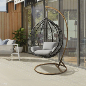 Silla Colgante de Mimbre y Ratán para Jardín, Balcón o Terraza, Estilo Moderno, para Exteriores - Product Image 2
