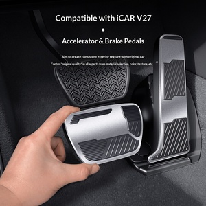 Kit de pièces de modification pour pédale d'accélérateur antidérapante ICAR V27, pédale de frein et pédale de porte électrique de cabine - Product Image 1