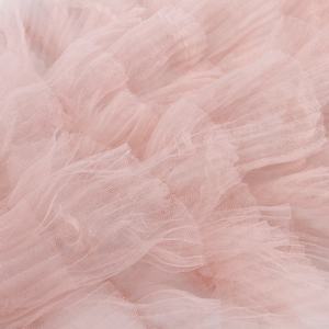 Tissu en <span class=keywords><strong>tulle</strong></span> plissé froissé 100 % polyester, design économique, vente en gros, pour robe de mariage de petite fille, <span class=keywords><strong>jupe</strong></span> à étages - Product Image 2