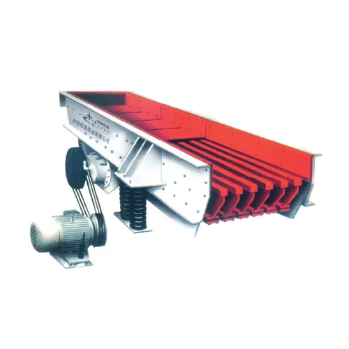 Stable Vibration Reliable Operation Power Electric Vibratory Feeder Construction Stone Quarry Carbon Steel Motor Core Component