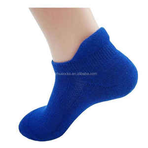 Royal Blue Breathable Casual <strong>No</strong> <strong>Show</strong> Running Padded <strong>Trainer</strong> <strong>Socks</strong> Low Cut Solid Sport - Product Image 3