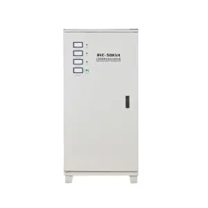 45kva 208V Régulateur de stabilisateur de tension de compensation entièrement automatique triphasé AVR