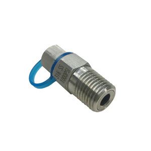 Paslanmaz Çelik 316/304 4 İnç NPT BSPT Manuel Basınç ve Sıcaklık Bağlayıcı Test Fişi, 1000 psi'ye kadar - Product Image 6