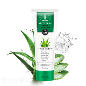 Aichun beauty Nouveau <span class=keywords><strong>produit</strong></span> 100g Blanchissant <span class=keywords><strong>Anti</strong></span> Acné visage lavage Extrait D'aloe Vera Nettoyant Moussant pour le visage - Product Image 2