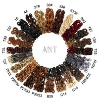 Extensions de cheveux synthétiques ondulés de 24 pouces, très demandées, pour tresses, extensions de cheveux en vrac, doux et ondulés, pour coiffure DIY