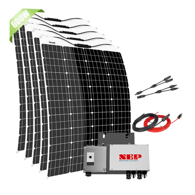 High Efficiency 100W 600W Flexible Solar Panel Mono Crystalline ETFE Coating System Kit IP67 Waterproof for RV Marine Boat Car