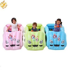 <span class=keywords><strong>Piscine</strong></span> gonflable <span class=keywords><strong>pour</strong></span> enfants de haute qualité, mini voiture de dessin animé en PVC, épaisseur 5 mm - Product Image 6