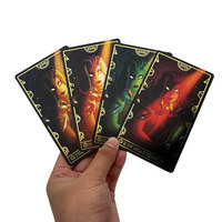 Terrasse de cartes de Tarot, Oracle, impression personnalisée, vente en usine, avec guides