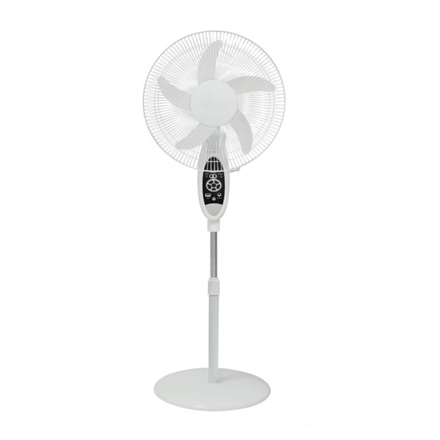 High Quality Customized Electric Outdoor Household Rechargeable Solar Fan with Remote Control and Adjustable Height
